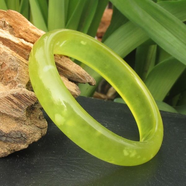 

natural jade bracelets fluorescent yellow xiuyan jade bracelets flowers floating female genuine, Golden;silver