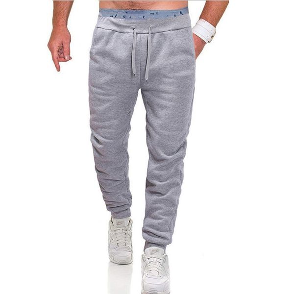 

men's stretch sweatpants, tight-fitting sweatpants, men's running pants, Black;blue