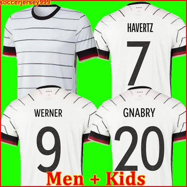 

germany 2020 soccer jersey home kit hummels kroos draxler reus muller gotze european cup football shirt uniforms men + kids kit 999, Black;yellow