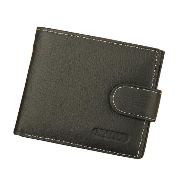 

new wallet men wallets genuine leather purse luxury designer male purse card holder bifold short purse clutch coin pocket wallet d1303, Red;black