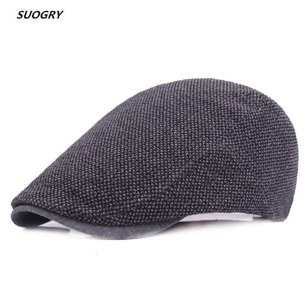

suogry 2018 cotton beret hats for men or women retro hat berets caps, Blue;gray
