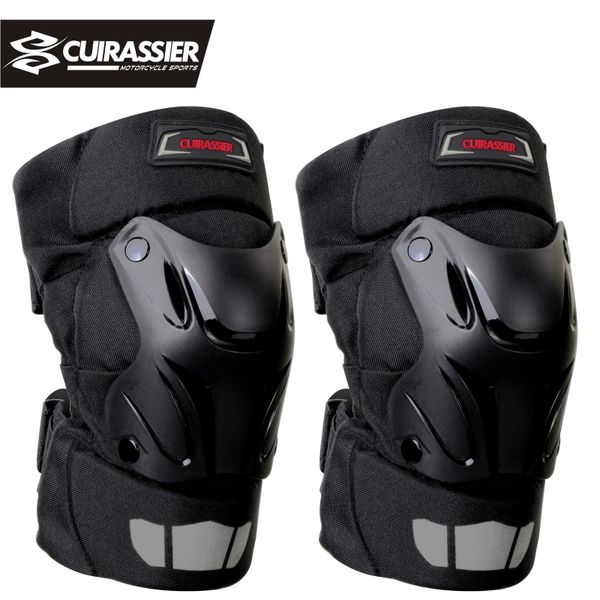 

motorcycle knee pads guards cuirassier elbow racing off-road protective kneepad motocross brace protector motorbike protection, Black;gray