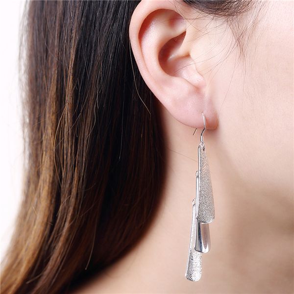 

wedding three pieces sterling silver plate jewelry earring for women we015,fashion 925 silver eaarings 10 pairs a lot