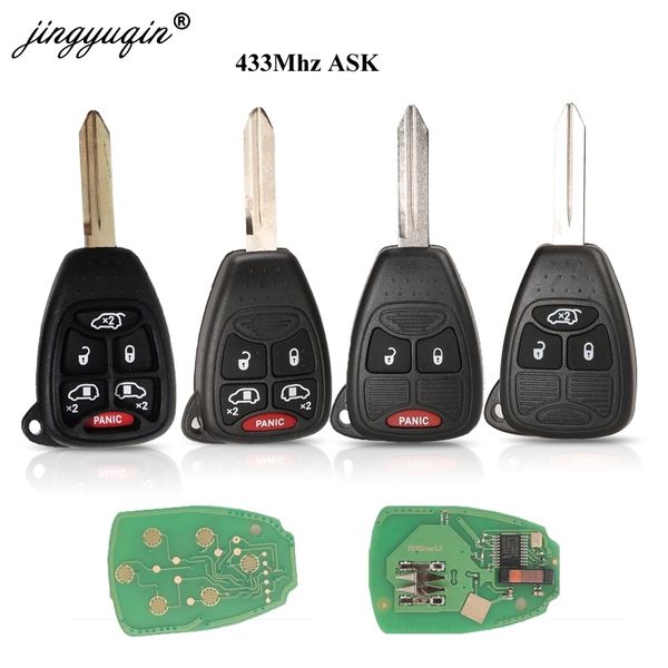 

10x remote key 433mhz id46 chip for vehicle auto liberty wrangler commander patriot compass grand cherokee dodge