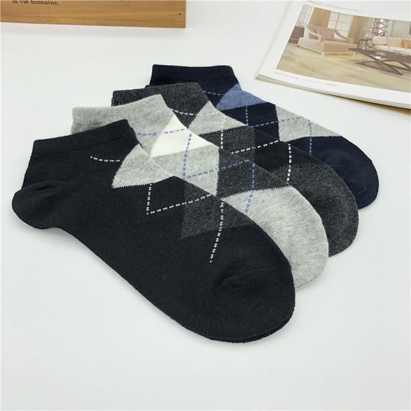 

socks fashion mens sport sock cotton blend comfortable teenagers gray student underwear  comfort comfort, Black