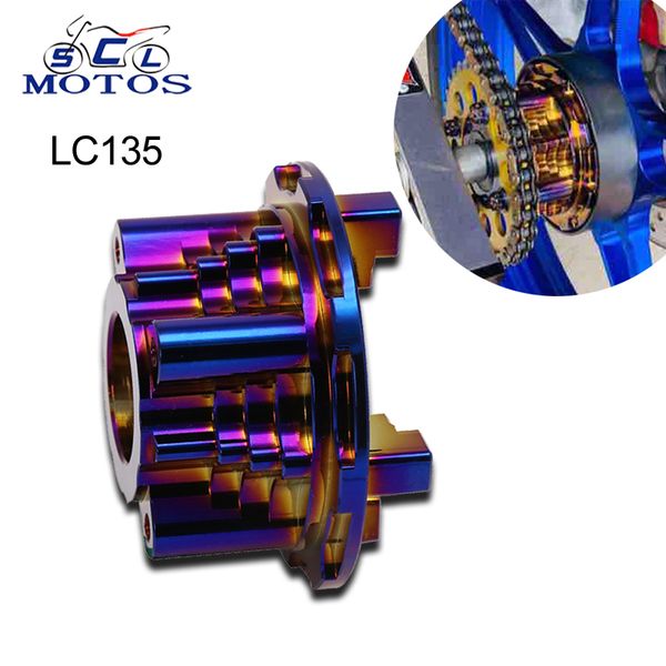 

sclmotos- fit for yamaha lc135 cnc aluminum motor accessories motorcycle motorbike chain sprocket seat kit racing