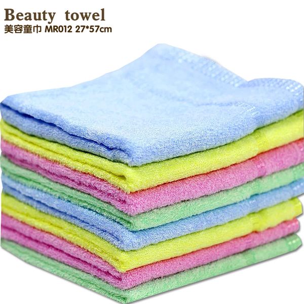 

39%cotton 61%viscose fibe child towel plain soft towels for floral beauty small hand towel sets