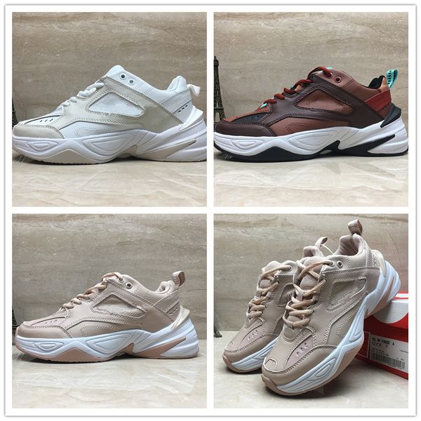 

2019 sale m2k tekno 2 white pink brown dad running shos for good 2s men women training sneakers size 36-45