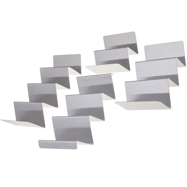 

mew wave shape stainless steel taco holder kitchen food rack shell kitchen tool restaurant food display holders