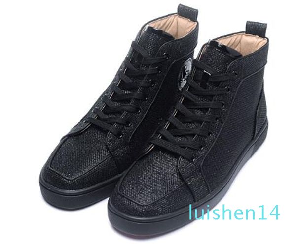

spring/fall black red bottom sneakers rantus glitter glitta men sneakers rantus orlato red sole men shoes lovers wedding al14