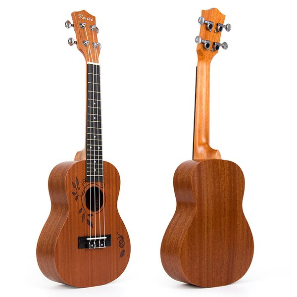 

kmise укулель концерт ukelele ук 23 дюймов 18 ладов 4 струнная акустическая гитара hawai