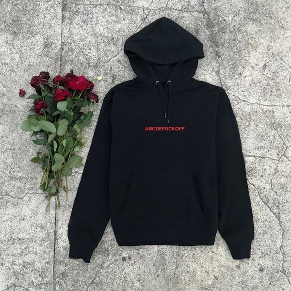 

abcdefuckoff унисекс смешного письма grunge толстовка эстетической одежда tumblr vintage письмо graphic tops мода перемычка фуфайка, Black