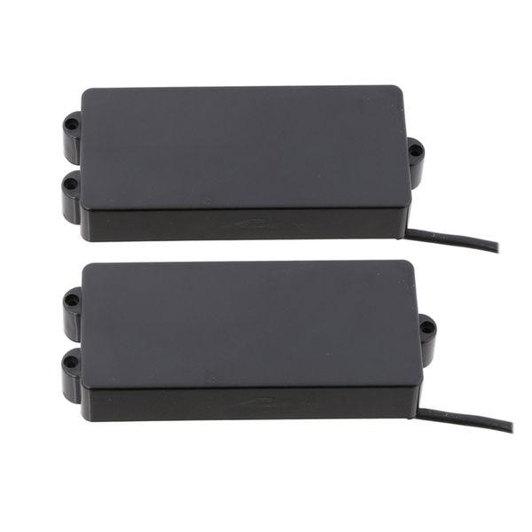 

1 set 5 string noiseless sealed pickup black for electric bass guitar replacement