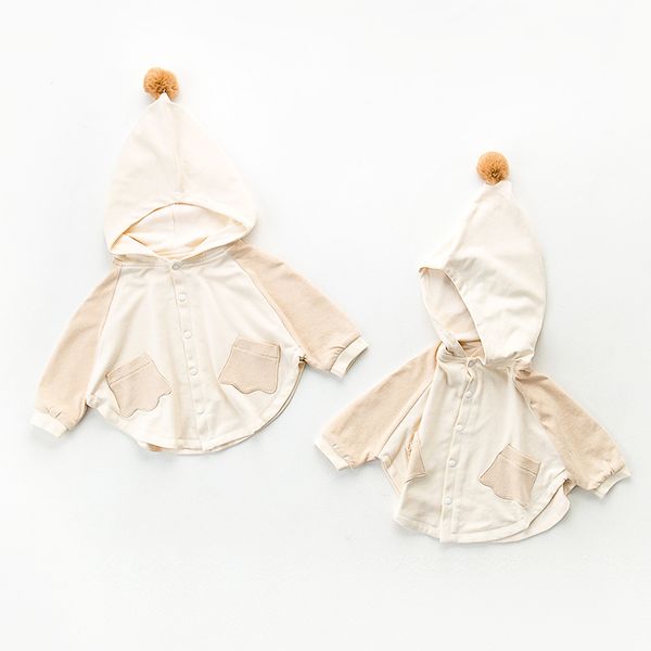 

0-24 months children new cape girl shawl childr cape spring and autumn coat baby out service baby cloak winter 0-4 years old, Blue;gray