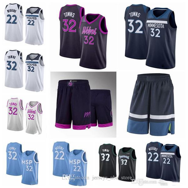 

new mens basketball jersey karl-anthony minnesota nba timberwolves 32 towns edition city andrew 22 wiggins stitched shirts, Black;red