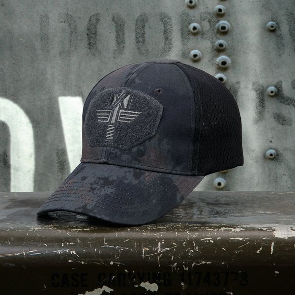 

multicam arid tactical baseball cap mca 100% mesh 65/35 ripsmaterial baseball hat outdoor camo sport cap mcbk mtp, Black;white