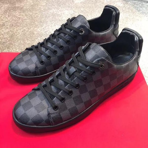 

роскошная мужская мода вождения shoess баскетбол спортивной обуви классические ботинки натуральной кожи моды платформы обувь с лучшим качест, Black