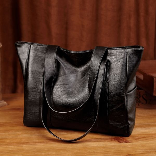 

2020 women's bag new trend fashion wild handbag large capacity tote bag casual shoulder simple large