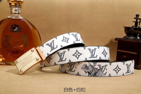 

new luxury designer fashion buckle mens womens belt ceinture not with box as gift, Black;brown