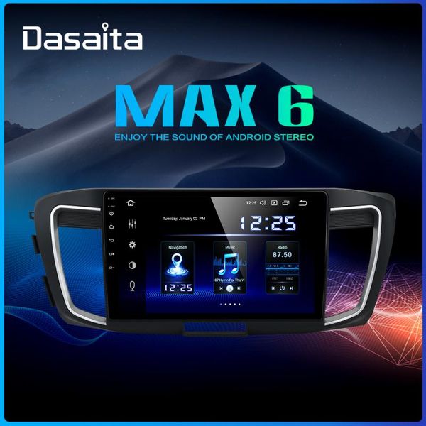 

dasaita car 1 din tda7850 10.2 " радио android 9.0 для accord gps 2013 2014 2015navigation 1080p video 64g rom автомобильный dvd