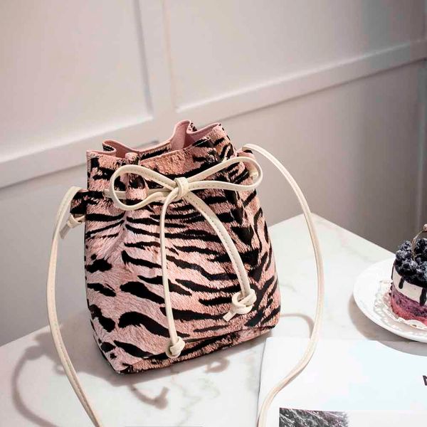 

xiniu fashion leopard-print shoulder bag brand new women's messenger bag bucket purse handbags tote designer