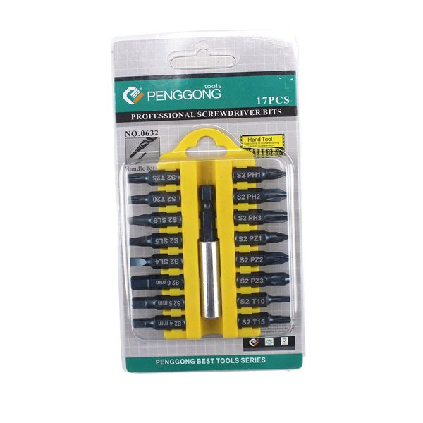 

profecessional magnetic screwdriver bits screwdriver set screw driver s2 bit set multifunction hand tool a#