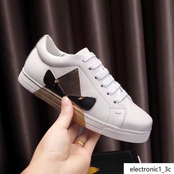 

white leather low-casual shoes women s men s fashion brand casual shoes white leather belt case size 35-44 05