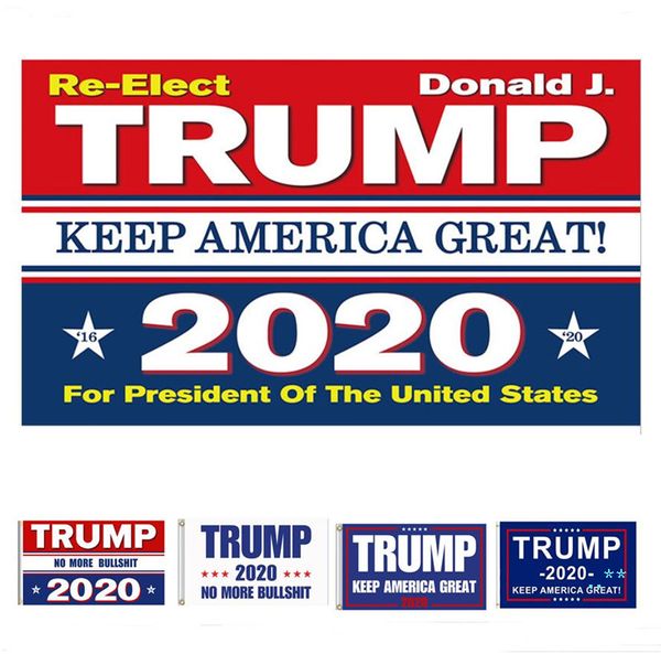 

amercia flags donald john trump 2020 flag us trump presidential election campaign flags hung banner 5 colors new 90*150cm promotion a5703