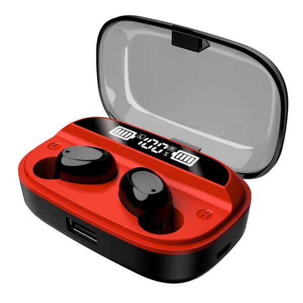 

tws bluetooth наушники мини стерео наушники с микрофоном зарядный ящик bt 5,0 портативный близнецы правда wireless headset спорт