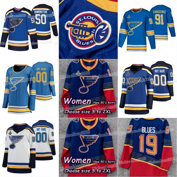 

womens st. louis blues 90s vintage champions patch binnington ryan o'reilly tarasenko alex pietrangelo brayden schenn perron schwartz j, Black;red