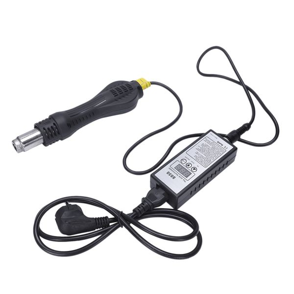 

us plug,8858 air portable bga rework solder station air blower hair dryer soldering hairdryer +858 858d 8586 ceramic h