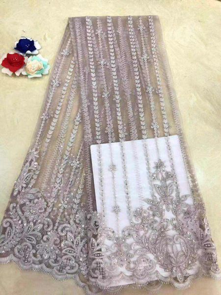 

latest african lace fabric african french lace 2018 sequins fabric embroidery lace for wine nigerian party pgc1663b, Black;white