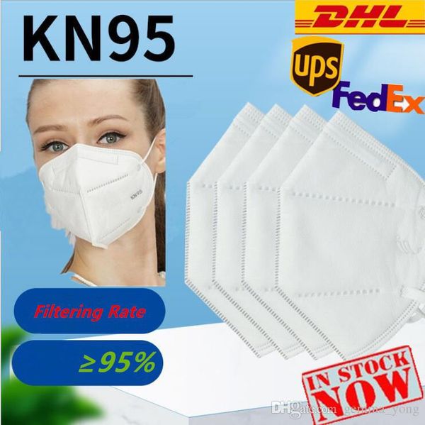 

dhl mouth face masks pm2.5 ffp2 kn95 masque anti dust protective dustproof 95% filtration dust anti infection respirator ma