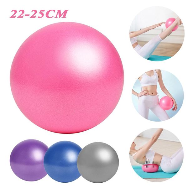 

25cm sports yoga balls pilates fitness balance fitball for gym home exercise training balance ball pilates workout massage balls ydovc