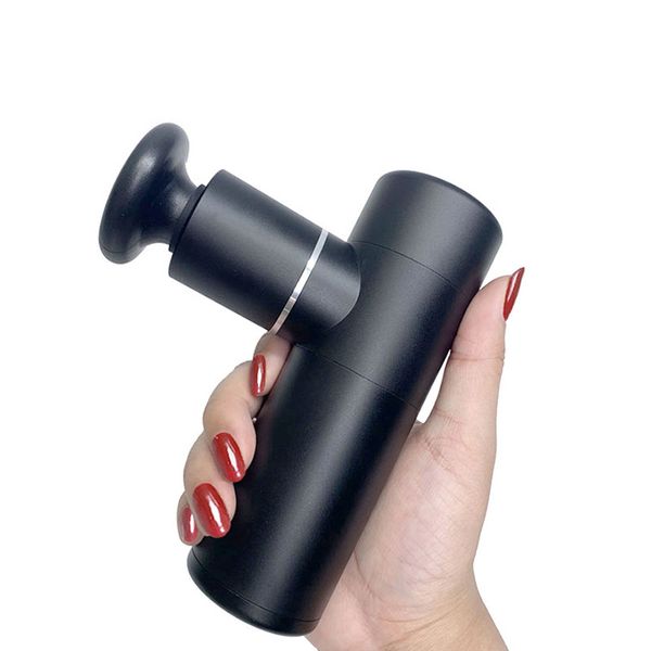 

mini electric massage gun deep tissue body muscle massager gun small fitness equipment acid pain relief body relaxation slimming