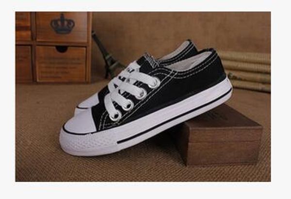 Hot Fashion Boys Girls Kids Canvas Shoes High Top Sneakers Casual Sports Shoes