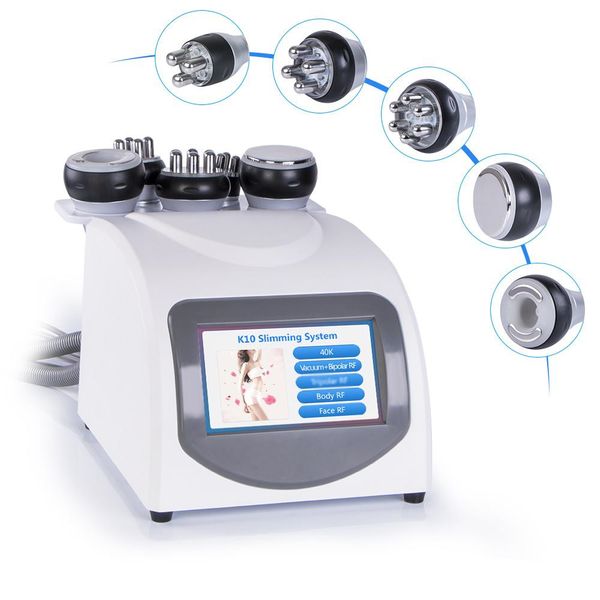 

new model slimming radio frequency bipolar ultrasonic cavitation 5in1 cellulite removal machine vacuum weight loss beauty equipment