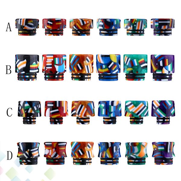 

Flag Pattern Epoxy Resin Drip Tip 810 510 Vapes Mouthpiece Drip Tips For TFV8 TFV12 Prince and 510 Atomizers DHL Free