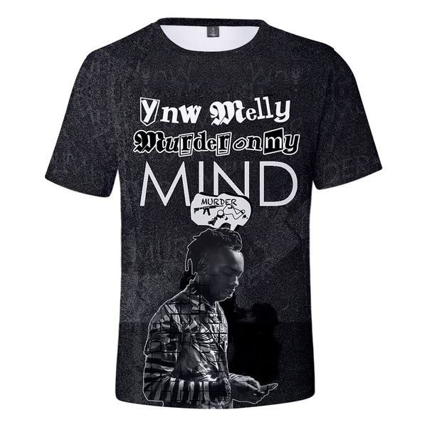 

wear children's trend ynw melly digital printing 3d short sleeve shirt men and women t shirts, Gray;blue
