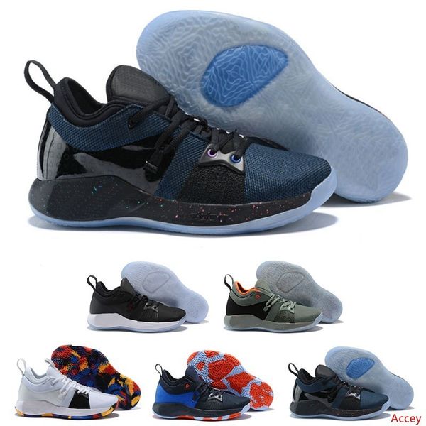

paul george pg2 playstation men basketball shoes athletics sneakers pg 2 sport outdoor boots size eur40-46