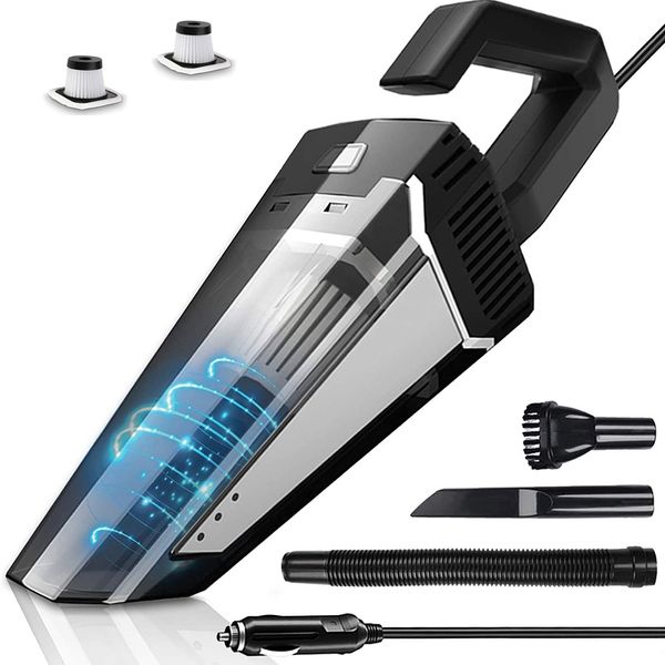 

car vacuum, portable handheld car vacuum for wet and dry dual-use vacuum cleaner handheld 12v mini cleaner