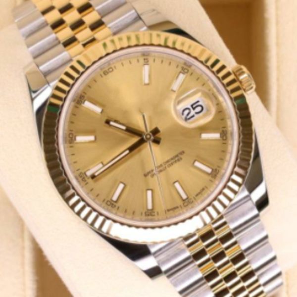 

Дизайнерские часы Datejust 41 мм стальной циферблат механические автоматические мужские алмазные часы роскошные часы мужские Reloj бизнес 126334 наручные часы