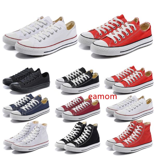 

дешевые холст 10s star ox дизайнер повседневная обувь привет реконструированный slam jam черный выявить белый мужские женские спортивные кро, Black