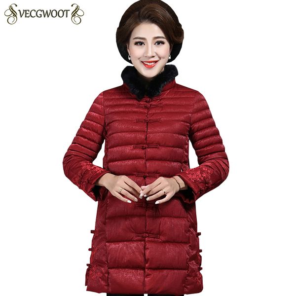 

winter new plus size down cotton jacket women fashion warm wadded jacket women long sleeve female long parkas lj071, Black