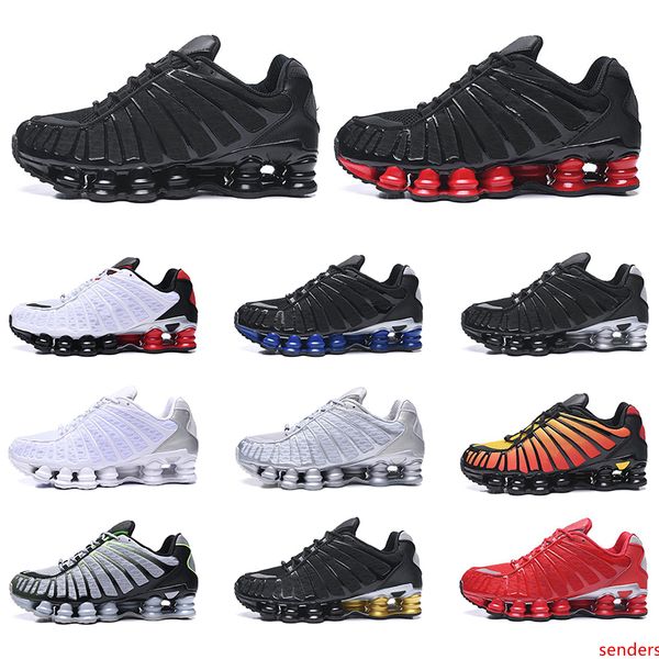 

2020 tl running shoes oz nz r4 triple black white clay orange blue metallic silver university red mens trainer sports sneakers size 40-46