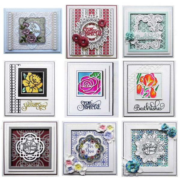 

uk 13 styles metal cutting dies stencil scrapbook paper card diy craft embossing