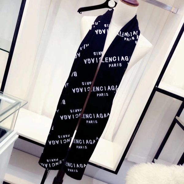 

mens scarf size 180x30cm scarves letter design scarfs fashion pattern shaw 367, Blue;gray