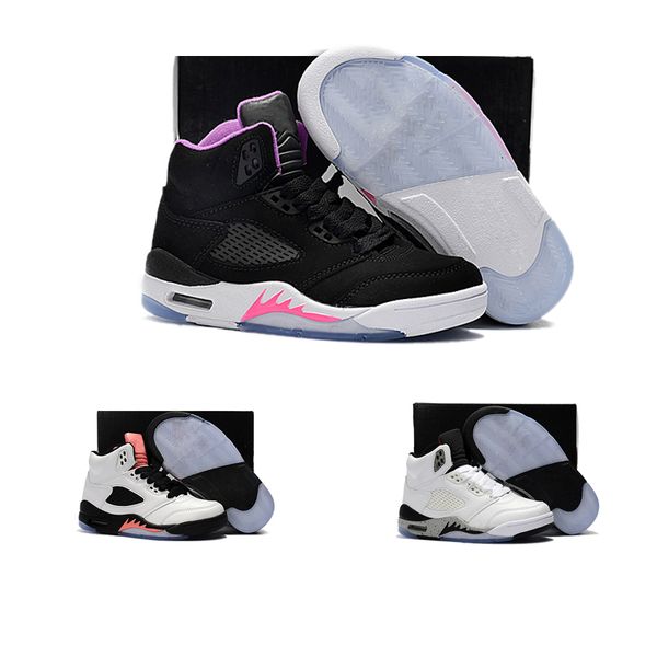 

2018 Nike air Jordan 5 11 12 retro новый 1 Rebel Top 3 женщины и большой мальчик баскетбольные кроссов