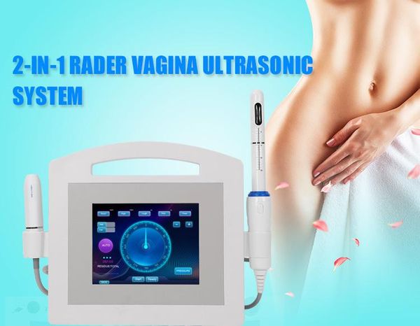 

2-in-1 hifu beauty support beauty salon 3d vmax ультразвуковая стиральная машина для стирания лица для похудения / морщин удаление влагалища