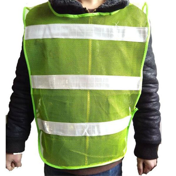 

высокая видимость светоотражающие fluorescent одежды безопасности мотоциклов автомобилей светоотражающий жилет удобные пуловеры